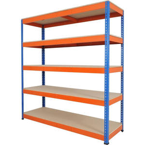 Almacén Almacenamiento Acero <span class=keywords><strong>Metal</strong></span> Longspan Estante Heavy Duty Racking para capacidad de carga 200-800kg/capa - Product Image 1