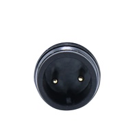 Connecteur M12 Aviation étanche mâle et femelle 2-8 broches en cuivre 3P pour câble d'alimentation