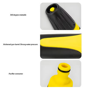 Pistolet d'arrosage haute pression pour tuyau de jardin avec buses à jet réglable - Product Image 2