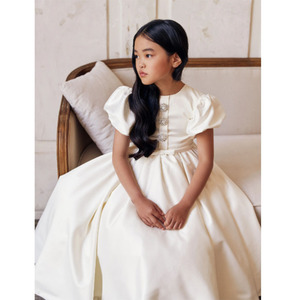 <span class=keywords><strong>Vestido</strong></span> <span class=keywords><strong>de</strong></span> Fiesta <span class=keywords><strong>de</strong></span> Cumpleaños <span class=keywords><strong>de</strong></span> Diseño Simple hasta la Rodilla, <span class=keywords><strong>Vestido</strong></span> <span class=keywords><strong>de</strong></span> Niña con Mangas Abullonadas, Ropa Elegante, <span class=keywords><strong>Vestido</strong></span> <span class=keywords><strong>de</strong></span> Satén para <span class=keywords><strong>Primera</strong></span> Comunión para Niñas - Product Image 2