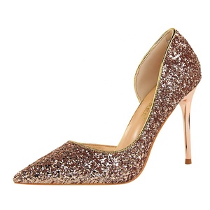 <span class=keywords><strong>Scarpe</strong></span> da Donna con Tacco Altissimo 9,5 CM, Punta Affusolata, Eleganti per Matrimoni, Leggermente Brillanti, Pompe da <span class=keywords><strong>Sposa</strong></span> - Product Image 2