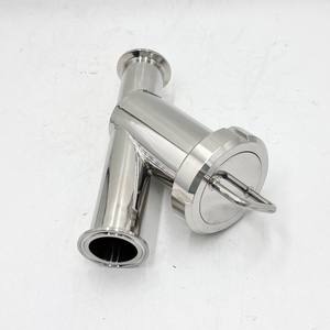 Colador/filtro tipo <span class=keywords><strong>Y</strong></span> de <span class=keywords><strong>1</strong></span>-4 pulgadas Tri Clamp End 304/316L Acero inoxidable - Product Image 4
