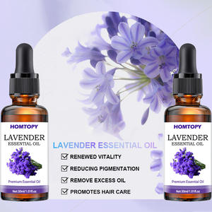 Oli Essenziali Puri di Lavanda Biologica Naturale, Olio Aromatico per Diffusore, Aiuta il Sonno, Olio Rilassante per Massaggi Corpo alla Lavanda - Product Image 1