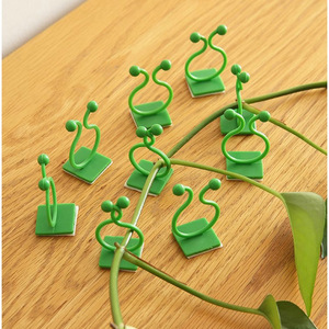 Long San Non Forage Intérieur Escalade Vigne Clip Crochet Traceless Adhésif Support, Vigne et <span class=keywords><strong>Plante</strong></span> Verte Mur Collage Clip - Product Image 2