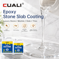 Résine autonivelante haute clarté, imperméable et anti-jaunissement, excellent rapport qualité-prix, pour scellant époxy de luxe pour dalles de pierre