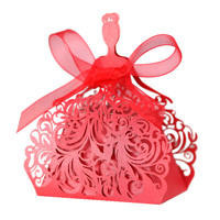 Boîtes à bonbons de remerciement pour mariage, Europe, Amérique, pour célébrations d'anniversaire de jeunes filles, vente en gros