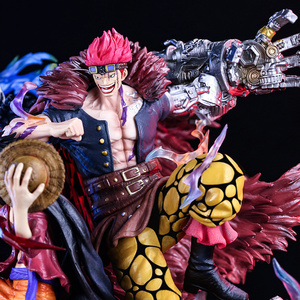 Nouveautés <span class=keywords><strong>2023</strong></span> : Figurines d'anime One Piece, Trois Capitaines, Figurines d'action GK Luffy Kid Law - Product Image 5