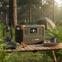 Mini station portable de petite taille avec une puissance élevée de 600 W, panneau solaire léger avec contrôle APP BT/WIFI, utilisation en camping en plein air