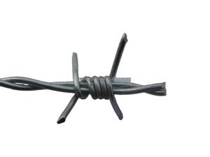 फैक्टरी बिक्री गर्म डूबा जस्ती कंटिया तार खेत की बाड़ जाल रोल 10 गेज 12 14 गेज 100 मीटर 500M 25kg 50kg कांटेदार तार - Product Image 3