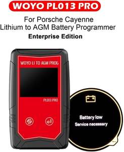 Nouveauté WOYO Pl013 & PL013 PRO pour <span class=keywords><strong>Porsche</strong></span> <span class=keywords><strong>Cayenne</strong></span> 2018 à 2023 Remplace la <span class=keywords><strong>batterie</strong></span> au lithium par une <span class=keywords><strong>batterie</strong></span> AGM Programmeur - Product Image 4
