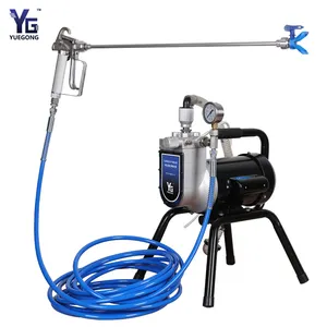 Xách tay DIY điện 220V nước dựa trên sơn phun 3L/min không có không khí Latex lớp phủ phun máy G17