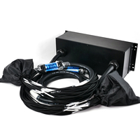 Boîtier de câblage audio multipaire 32 canaux ABCCABLS, boîtier de signal multiconducteur Combo XLR et Jack 6,35 mm pour sonorisation en direct