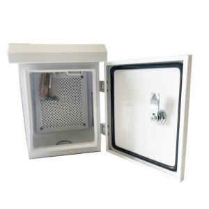 Telecom al aire libre mini gabinete alumbrado público poste montado empalme monitoreo Caja impermeable - Product Image 6