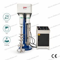 Dissolvant industriel à haute vitesse DZJX pour pâte pigmentaire avec raclette et chemise de refroidissement, mélangeur haute efficacité