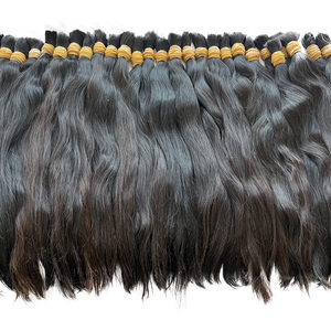 1kg Brazilian Virgin Unprocessed 12A Human Hair Natural Color Healthy Hair for Dyeing/<strong>Bleaching</strong> with Chemical Processing Permed - Product Image 3