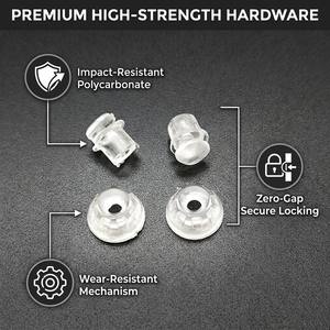 Insert anti-buée universel pour casque de moto, compatible avec les lentilles Pinlock, applicable lorsqu'il y a ouverture de la lentille - Product Image 3