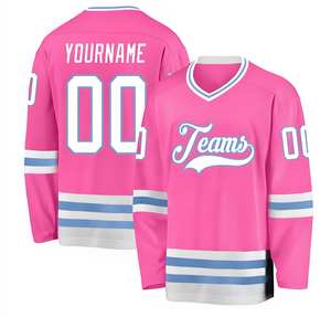 Maillot de hockey sur glace OEM professionnel 2026, réversible, respirant, durable, personnalisé par sublimation, en polyester de haute qualité - Product Image 4