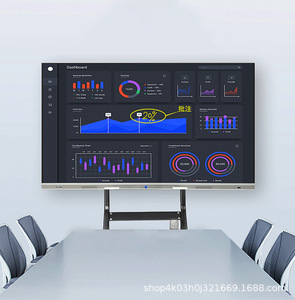Pantalla Plana Interactiva para Conferencias Transfronterizas Personalizada, Pantalla Táctil Multifuncional Todo en Uno para Enseñanza Multimedia, Pizarra Digital - Product Image 5