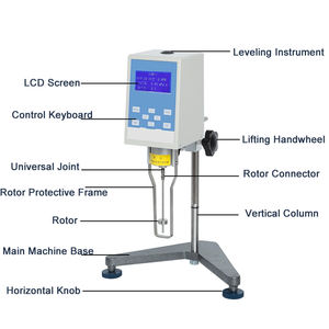 Yağ gıda kaplama boya mürekkep viskozite test cihazı laboratuvar endüstriyel için <span class=keywords><strong>NDJ</strong></span>-<span class=keywords><strong>5S</strong></span> <span class=keywords><strong>NDJ</strong></span>-8S dijital rotasyonel viskozimetre - Product Image 2