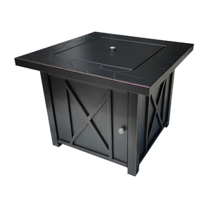 Đá Phiến Vuông Và <span class=keywords><strong>Faux</strong></span> Gỗ LP Gas Fire <span class=keywords><strong>Pit</strong></span> Với Bìa Miễn Phí - Product Image 2