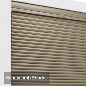 Stores occultantes cellulaires en tissu isolant thermique et acoustique, faciles à installer, occultantes, plissées, en nid d'abeille - Product Image 3