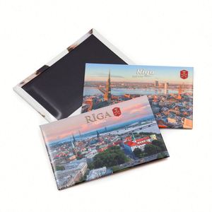 Premium Tin Magnets Riga Latviatravel Souvenir Gift Personalized Refrigerator Magnet - Product Image 5