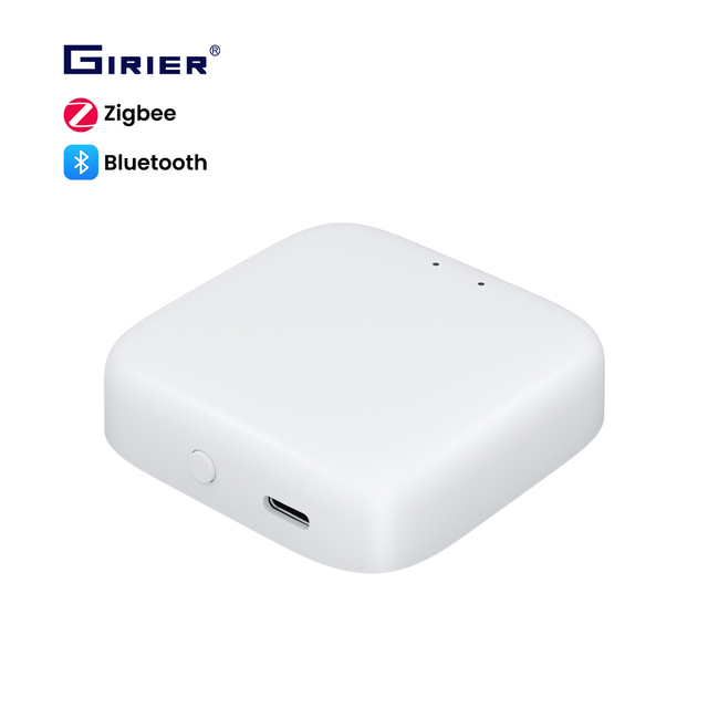 GIRIER Multi-mode ZigBee Gateway Bridge for APP Remote Control Wireless Tuya ZigBee 3.0 Gateway Hub