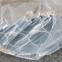 Tube à roulettes en alliage d'aluminium anodisé série 6000 de 38 mm avec ruban adhésif pour rail de rideau, capacité de charge de 7,0 kg