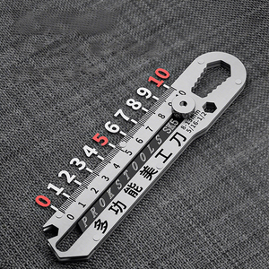 Cuchillo Multiusos de 142 mm, Acero Inoxidable, Grado Industrial, Cuchillo para Papel Tapiz de Alta Resistencia, Hoja de Metal Gris - Product Image 1