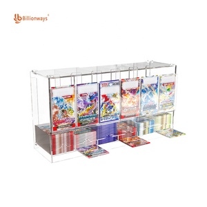 Carte de rappel Pokemoned personnalisée transparente à 6 fentes, étui de protection, distributeur de paquet de rappel en acrylique pour <span class=keywords><strong>aimant</strong></span> puissant N52 - Product Image 3