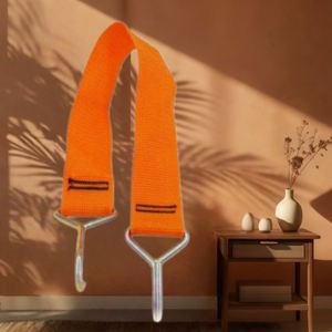 Support de câble/tuyau souterrain en sangle 100% nylon avec crochet en acier non soudé, capacité de charge 6,8 kg - Product Image 1