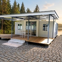 Maison conteneur extensible SKYLINE 2 chambres à vendre – Tiny House moderne, maisons préfabriquées, maison modulaire avec cuisine, salle de bain et séjour
