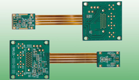Placa de Circuito Impreso TG FR4 de Doble Cara, Placa de Circuito Impreso con Recubrimiento de Oro por Inmersión, Placas de Circuito Electrónico FPC