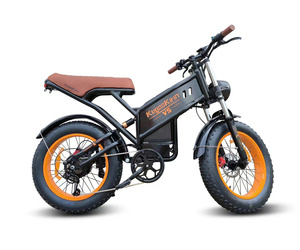 Bicicleta Elétrica Kugoo Kirin V5 750W com Pneus Largos, Bicicleta Híbrida Fashion Off-Road com <span class=keywords><strong>Mini</strong></span> Fatbike 48V, Armazém Dubai Rússia - Product Image 1