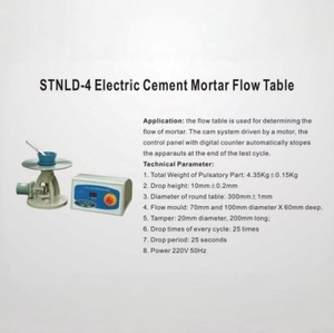 Hochpräziser Elektronischer YF STNLD-4 Zementmörtel-Fließtisch mit 1 Jahr Garantie für Labor-Konsistenztests - Product Image 2