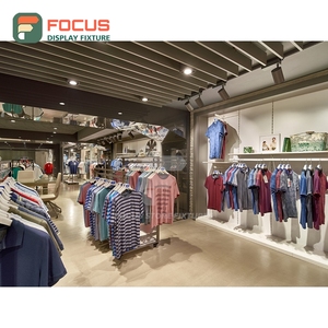 One-Stop Service Brand Store Aluminum Display System Concept Design Clothing Store - Product Image 6
