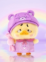 Vente en gros original Canard bouleversé Incarnation Canard arc-en-ciel Série Supports muraux en peluche Boîte aveugle Pendentif en peluche Jolie fille Cadeau Jouet en peluche