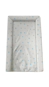 Tapis à langer imperméable pour bébé avec coussin en mousse souple et surface en PVC lisse pour un nettoyage rapide et facile des couches pour nouveau-né - Product Image 3