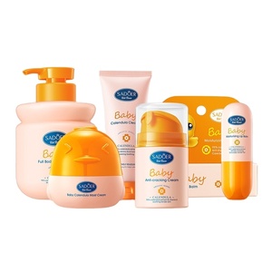 <span class=keywords><strong>Crema</strong></span> <span class=keywords><strong>Lenitiva</strong></span> Delicata Anti-Screpolature SADOER per Bambine con <span class=keywords><strong>Calendula</strong></span> e Vitamina E, per Tutti i Tipi di Pelle, Versione Internazionale - Product Image 1