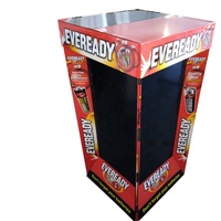 Supermercado Pop promocional de 1/4 de pantalla para Duracell-batería de pantalla