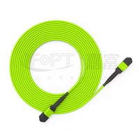 Câble de brassage fibre optique MTP MPO 8, 12, 24 fibres OM3 OM4 Multimode Monomode à faible perte, transmission rapide, pour FTTx FTTH, garantie 1 an