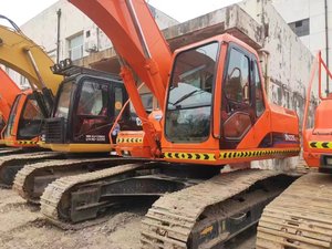 Doosan-excavadora usada de segunda mano, 22,5 toneladas, barata, importada, 225 - Product Image 3