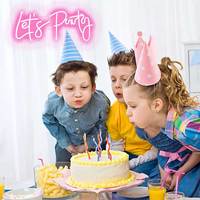 Livraison rapide de lumières LED enseignes au néon logo personnalisé lettres enseignes lumineuses LED pour les célébrations de mariage décorations d'anniversaire