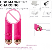 Mini vibromasseur réaliste puissant pour point G, format poche, veiné, portable, silencieux, pour masturbation féminine, jouet sexuel pour adulte