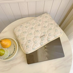 Funda para Portátil para Mujer, Diseño Floral, Bolsa de Transporte para Tablet de Poliéster, Acolchada, con <span class=keywords><strong>Forro</strong></span> para Computadora, Personalizable - Product Image 3