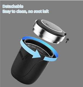 High-Appearance Universal Automatic Car Ashtray ABS Model with Light Features - Product Image 2