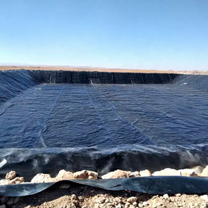 แผ่นใยสังเ<span class=keywords><strong>ครา</strong></span>ะห์ HDPE สีดำทันสมัย หนา 1 มม. เป็นมิตรกับสิ่งแวดล้อม กันน้ำ ทนทาน ใช้เป็นแผ่นรองพื้นสำหรับ<span class=keywords><strong>บ่อ</strong></span><span class=keywords><strong>ปลา</strong></span> <span class=keywords><strong>บ่อ</strong></span><span class=keywords><strong>ปลา</strong></span>คาร์<span class=keywords><strong>ฟ</strong></span> ใช้งานกลางแจ้ง - Product Image 1