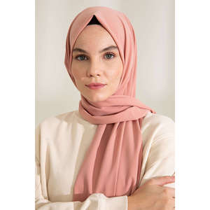 Chal de Seda Medina - Rosa Polvoriento Suave - Rosa Polvoriento Suave - Product Image 1