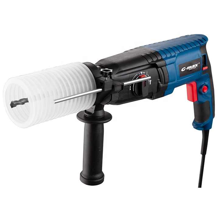 G-max Power Tool 800W Electric Rotary Hammer Drill 26mm with BMC 