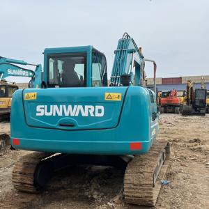 Miniexcavadoras Usadas Sunwar SWE90E Swe60 Swe70 Swe 80 SWE35F Maquinaria de Movimiento de Tierras de Shanghái Buen Estado Pocas Horas - Product Image 6